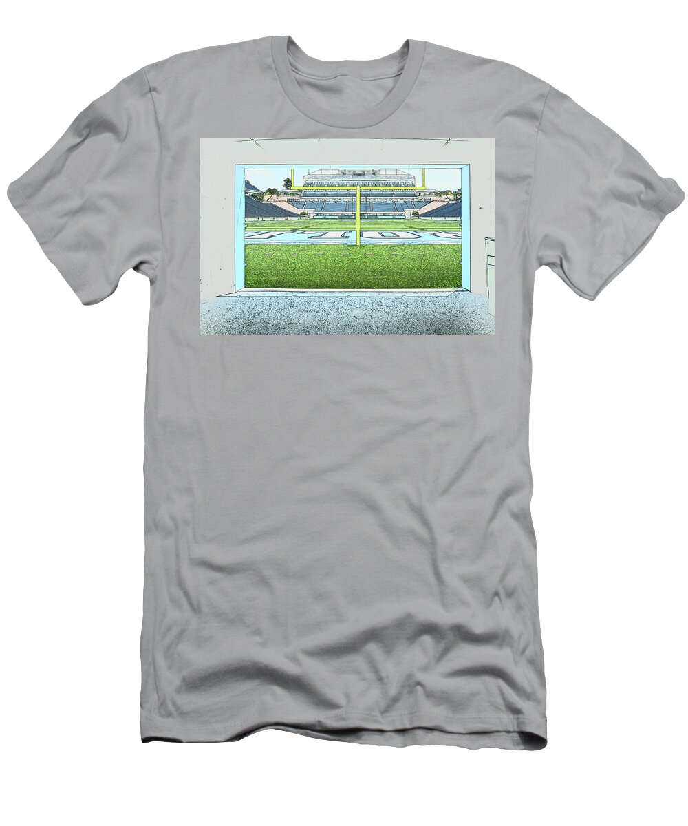 Kenan T-Shirt featuring the photograph The Tunnel by Minnie Gallman