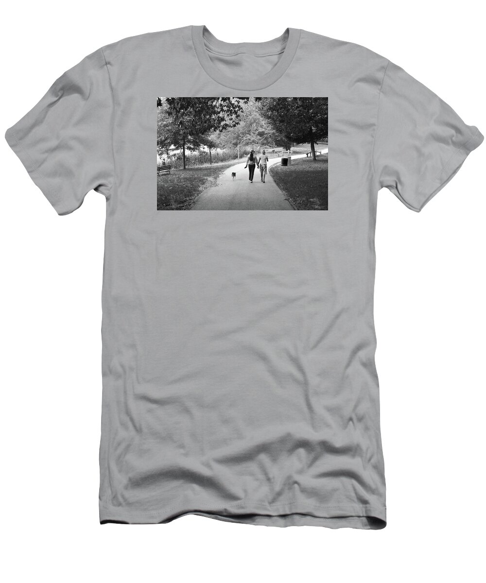 Couples T-Shirt featuring the photograph Threes A Company by Jose Rojas