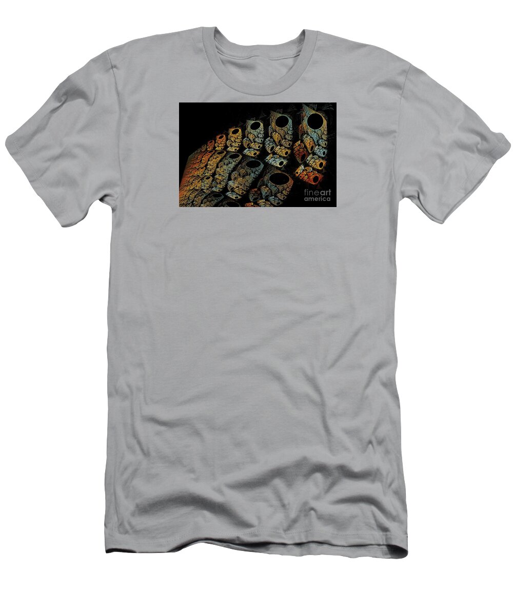 Elders T-Shirt featuring the digital art Totem Ancestral March by Doug Morgan