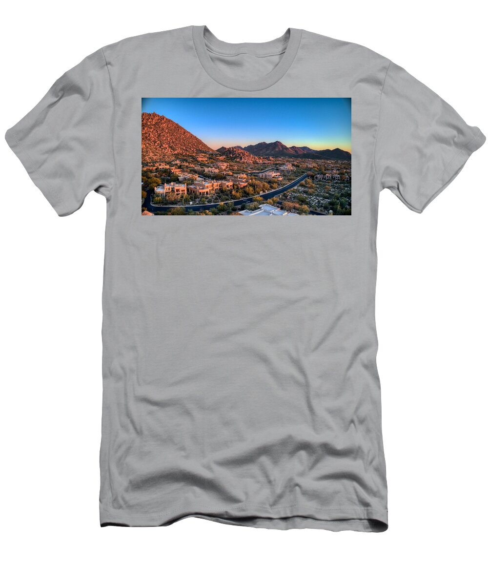 Troon Village T-Shirt featuring the photograph Troon Village by Anthony Giammarino