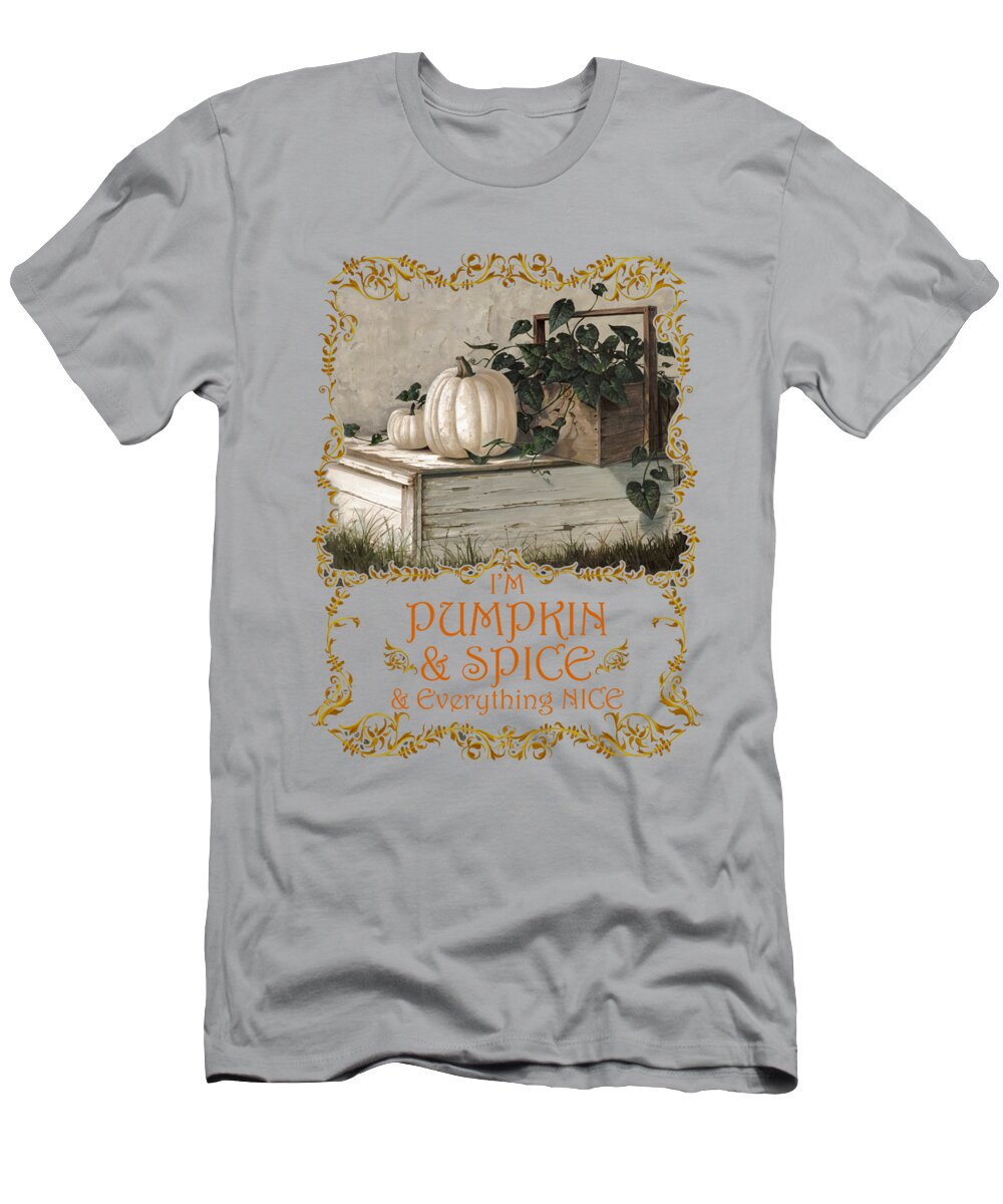 Michael Humphries T-Shirt featuring the painting White Pumpkins by Michael Humphries