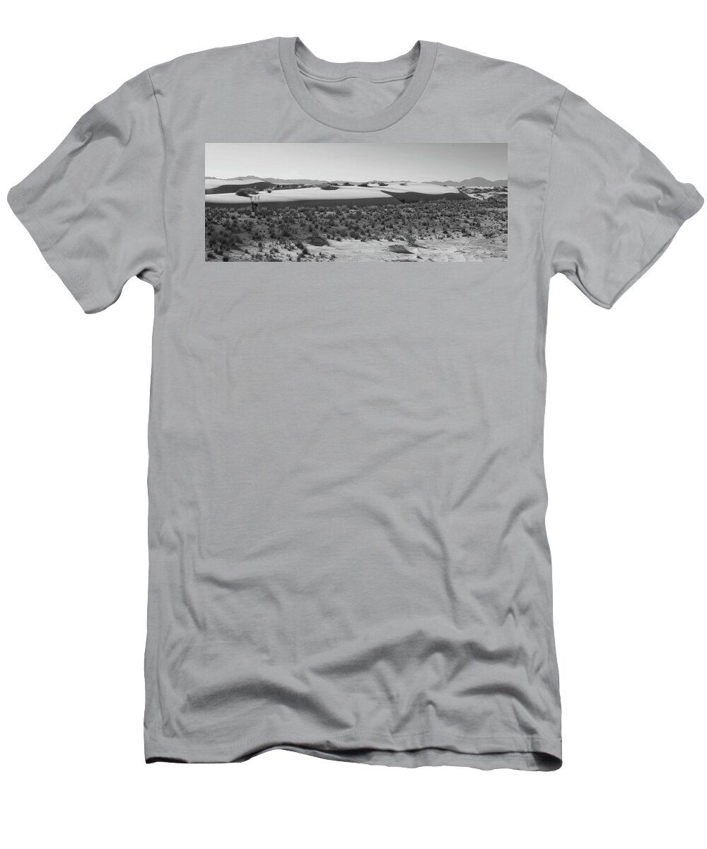 Richard E. Porter T-Shirt featuring the photograph White Sands #4185 - White Sands National Monument, New Mexico by Richard Porter