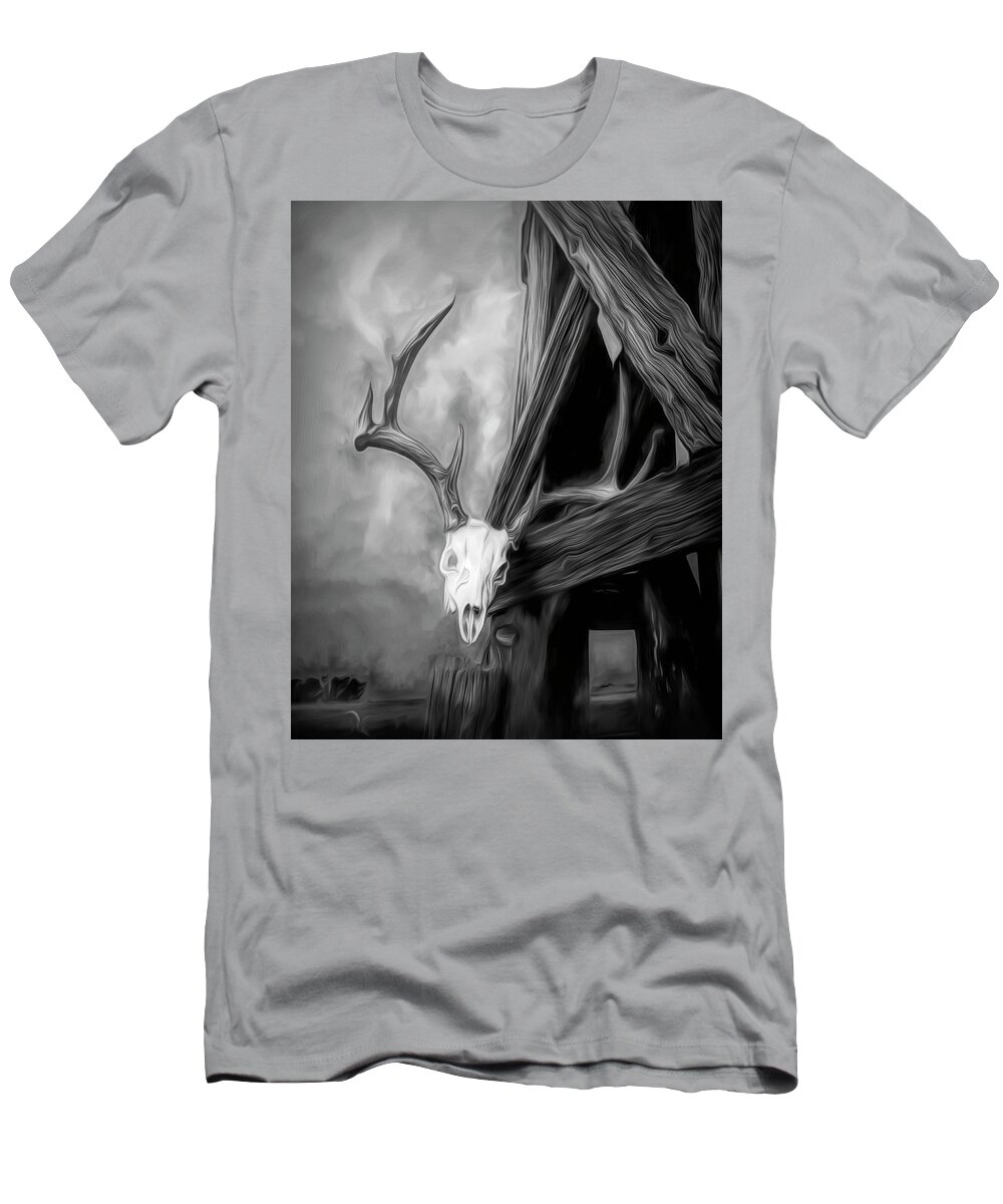 Kansas T-Shirt featuring the photograph White-tail Deer 015 by Rob Graham