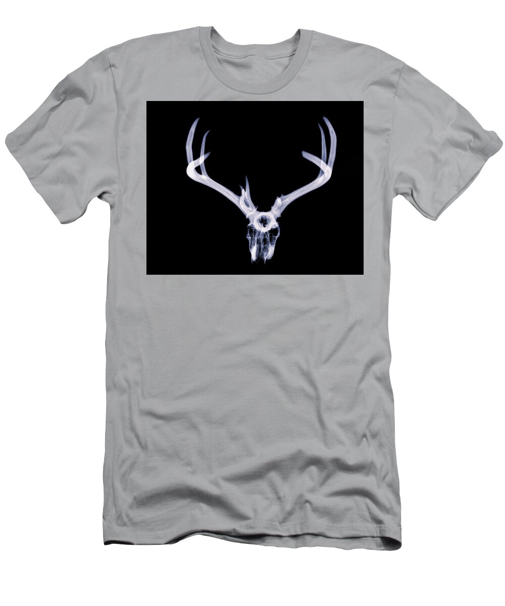 Kansas T-Shirt featuring the photograph White-tailed Deer x-ray 014 by Rob Graham