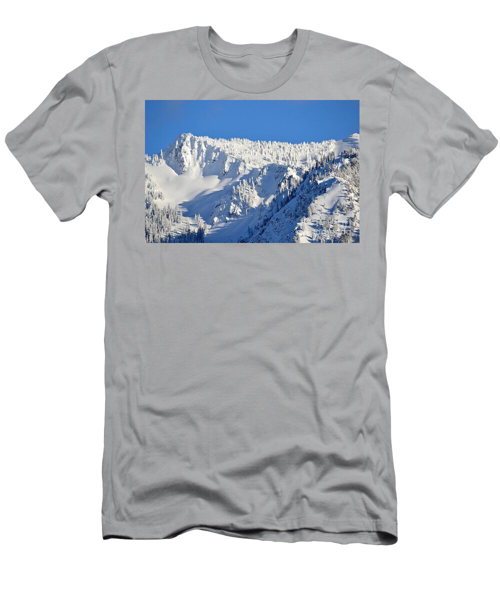 Snow T-Shirt featuring the photograph Winter by Dorrene BrownButterfield