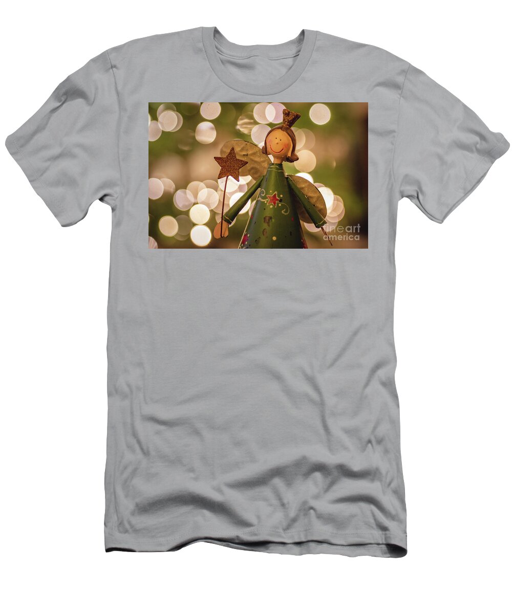 Mt Outdoor Photographer T-Shirt featuring the photograph Xmas Fairy by Mariusz Talarek