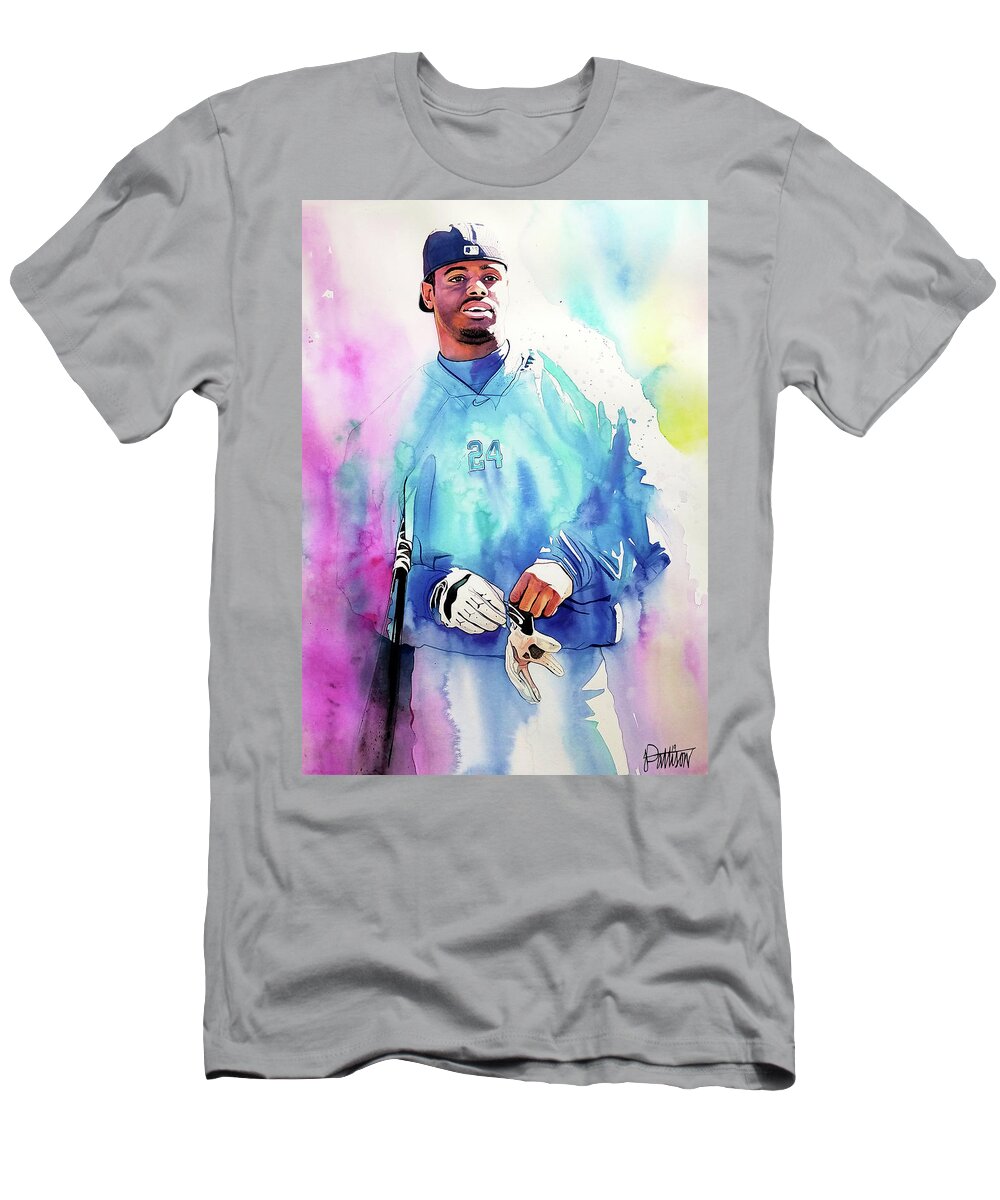 Ken Griffey Jr. Seattle Mariners T-Shirt by Michael Pattison - Fine Art  America