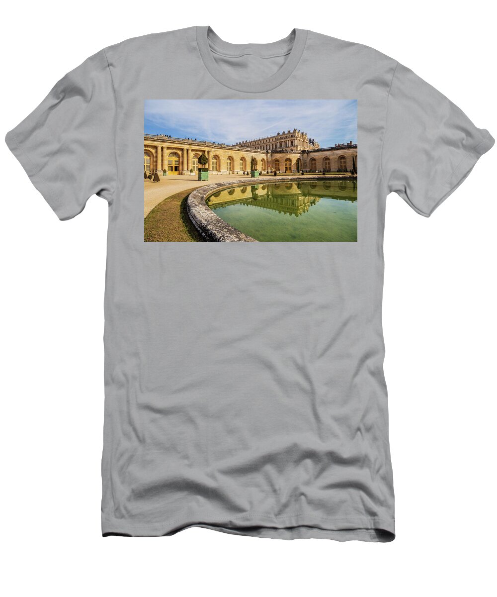 Water T-Shirt featuring the photograph Palace of Versailles, France #1 by Fabiano Di Paolo