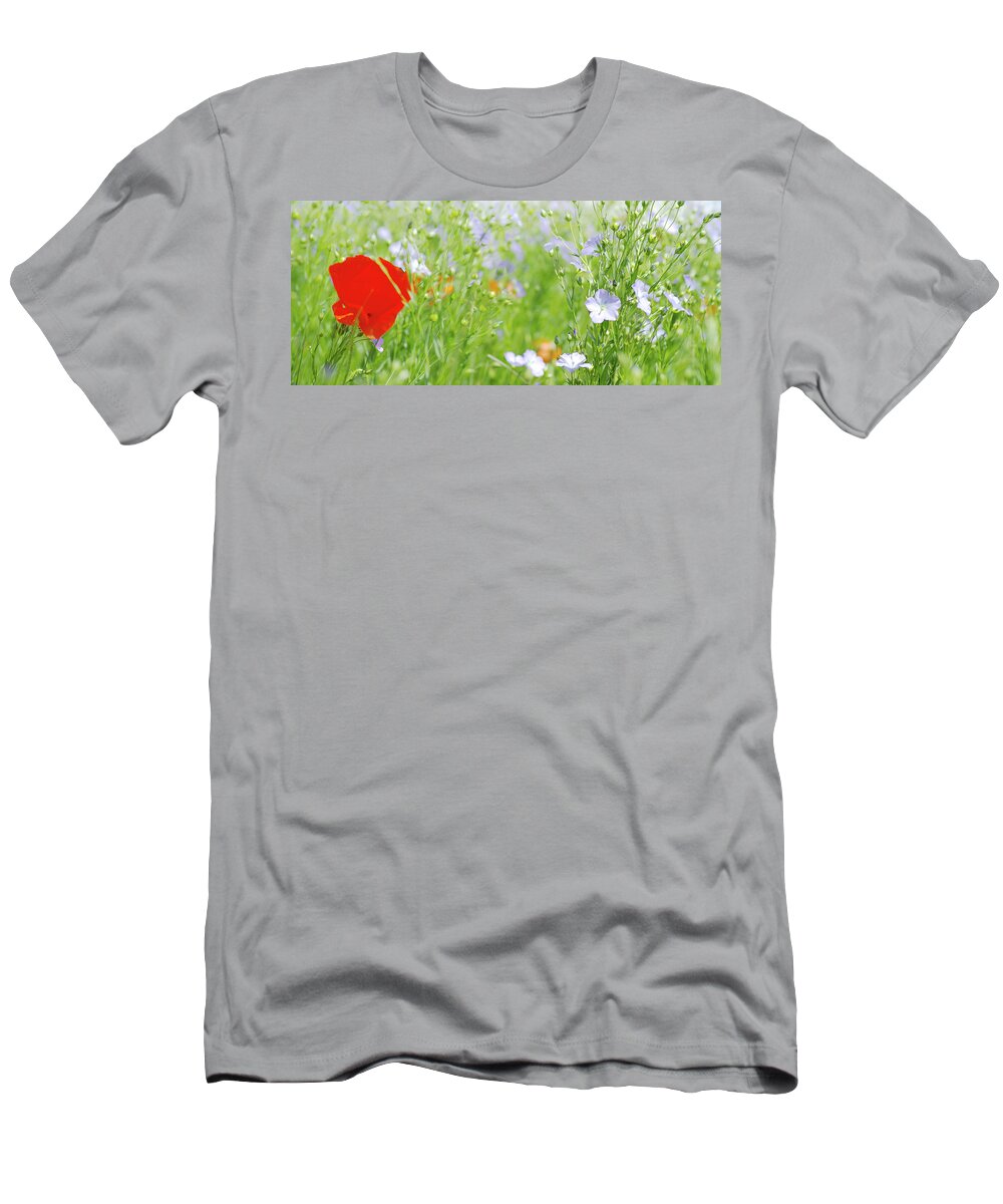 Landscape T-Shirt featuring the photograph Plant symbiosis by Karine GADRE