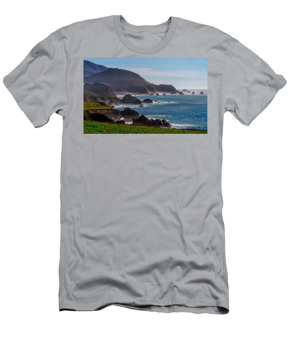 Rocky Point T-Shirt featuring the photograph Rocky Point by Derek Dean