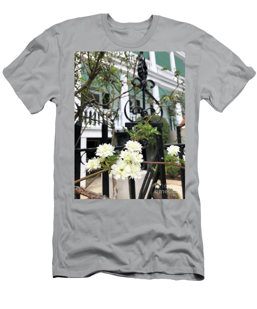 Roses T-Shirt featuring the photograph Roses #1 by Flavia Westerwelle