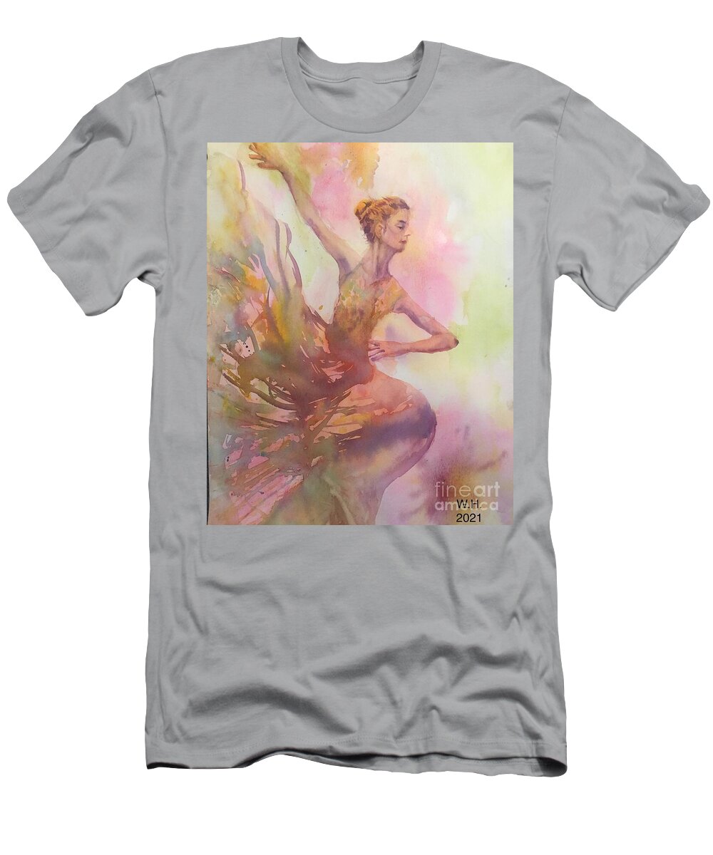1052021 T-Shirt featuring the painting 1052021 by Han in Huang wong