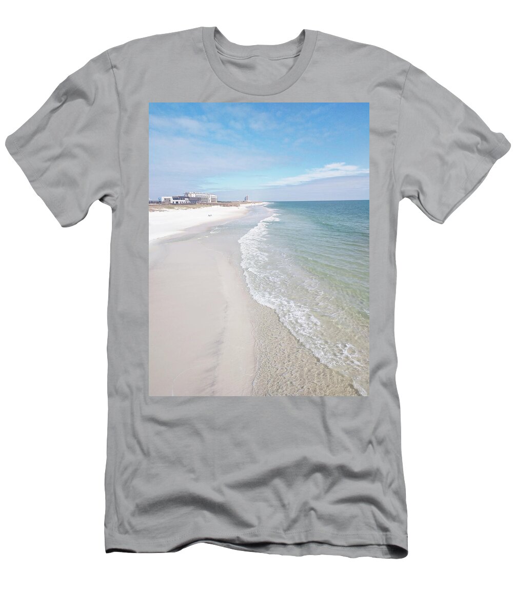 Coast T-Shirt featuring the photograph 11118 Gulf Shores National Park by Pamela Williams