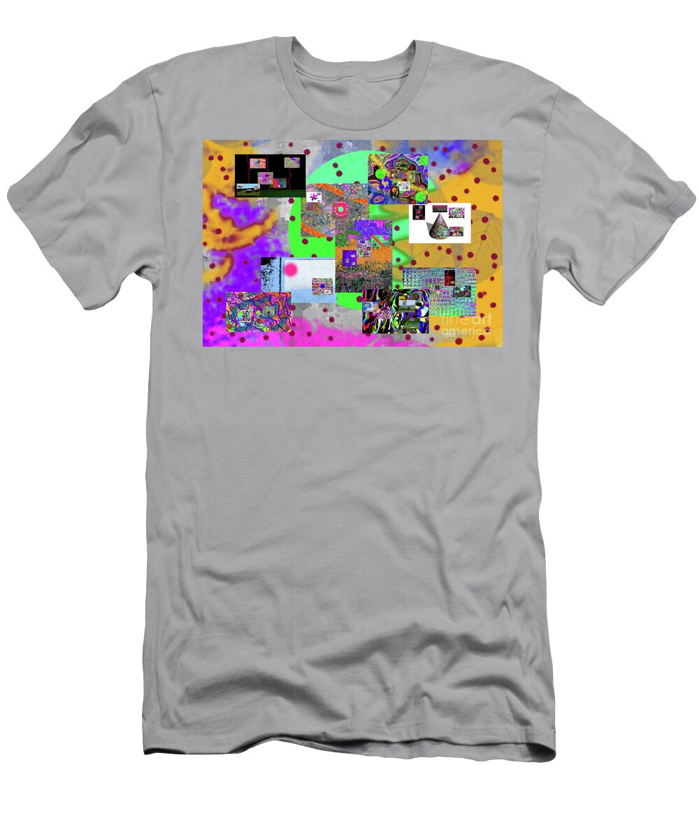 Walter Paul Bebirian: Volord Kingdom Art Collection Grand Gallery T-Shirt featuring the digital art 12-10-2019b by Walter Paul Bebirian