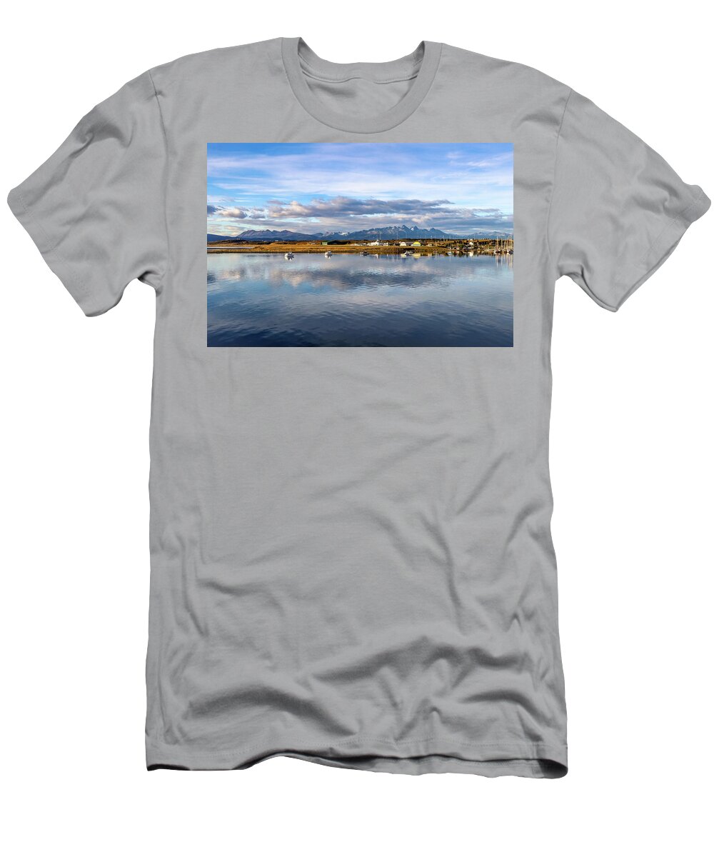 Ushuaia T-Shirt featuring the photograph Ushuaia, Argentina by Paul James Bannerman