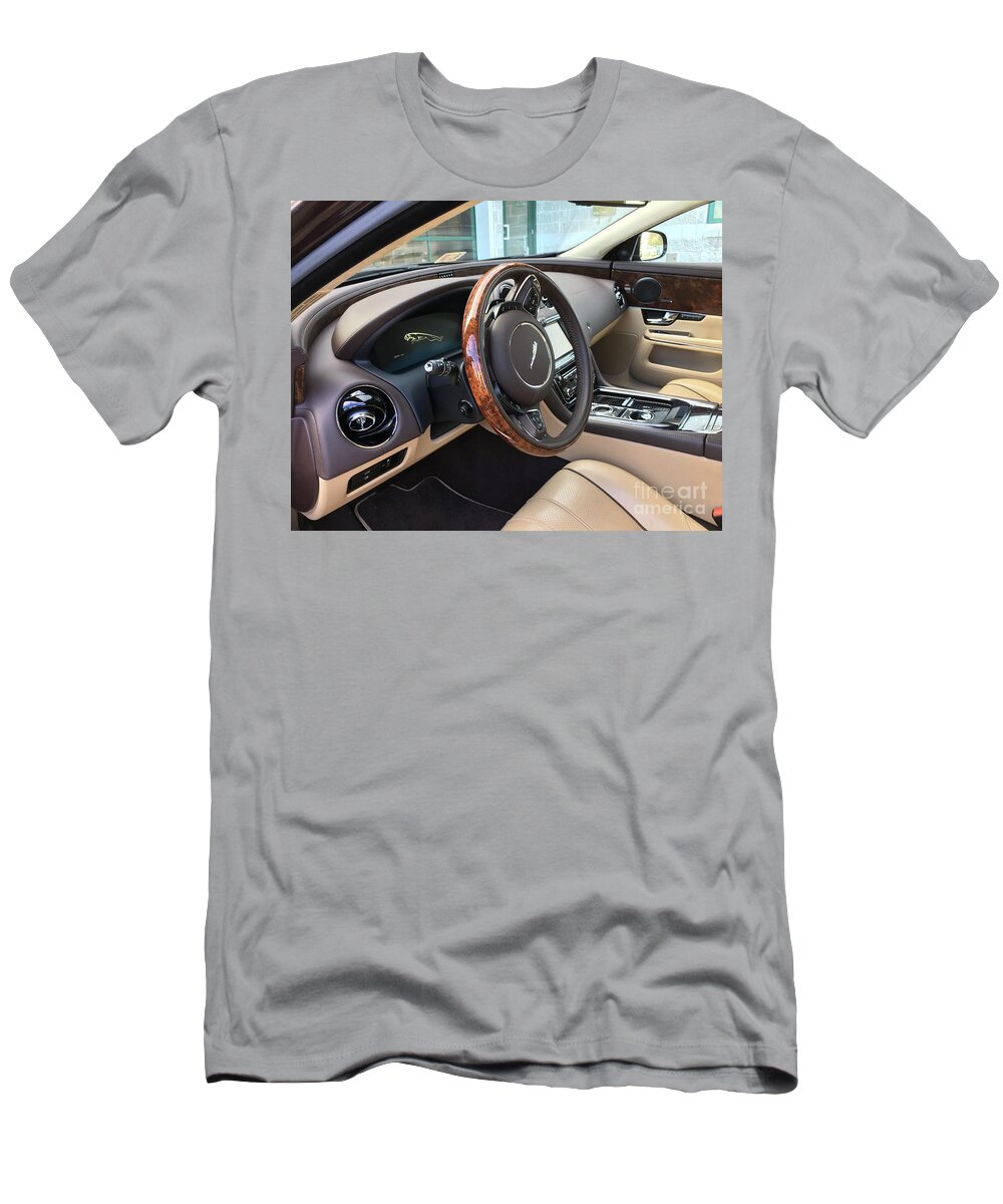 Jaguar T-Shirt featuring the photograph 2013 Jaguar by Catherine Wilson