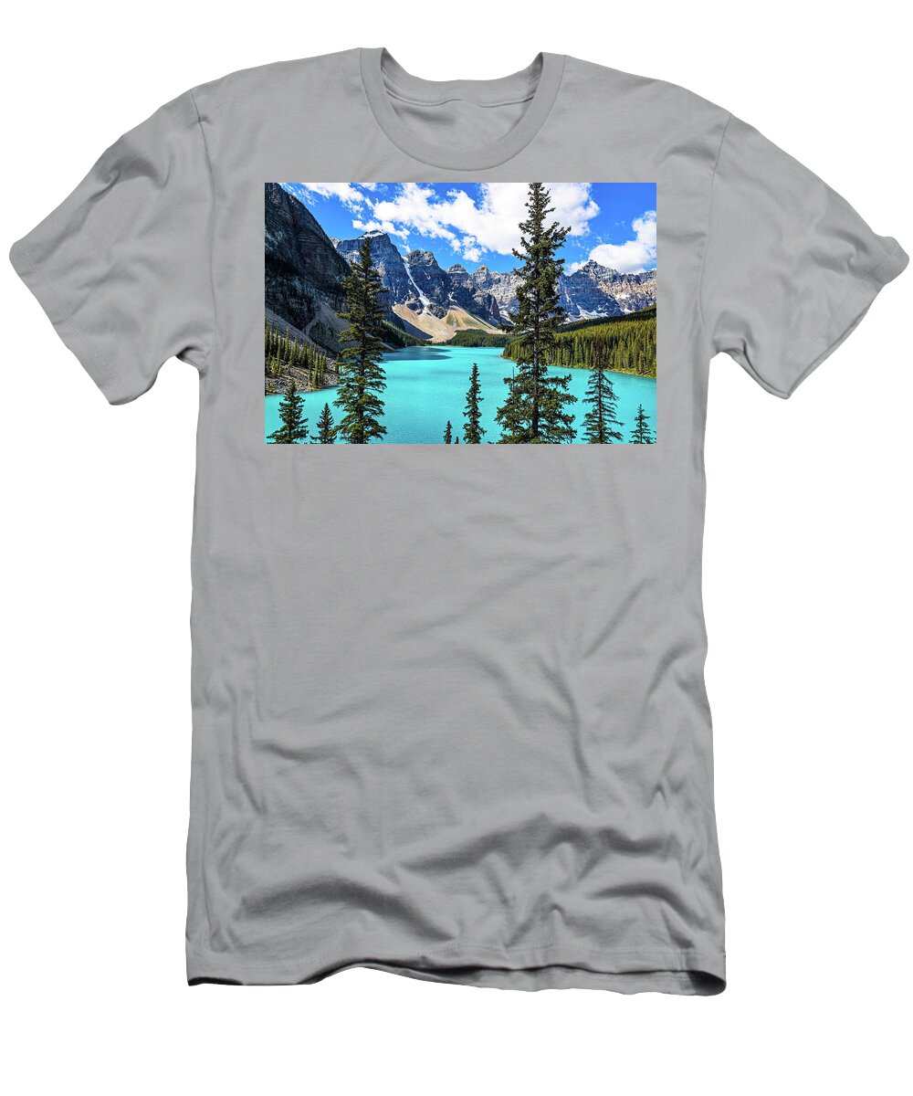 Banff T-Shirt featuring the photograph Banff National Park #3 by Brian Venghous