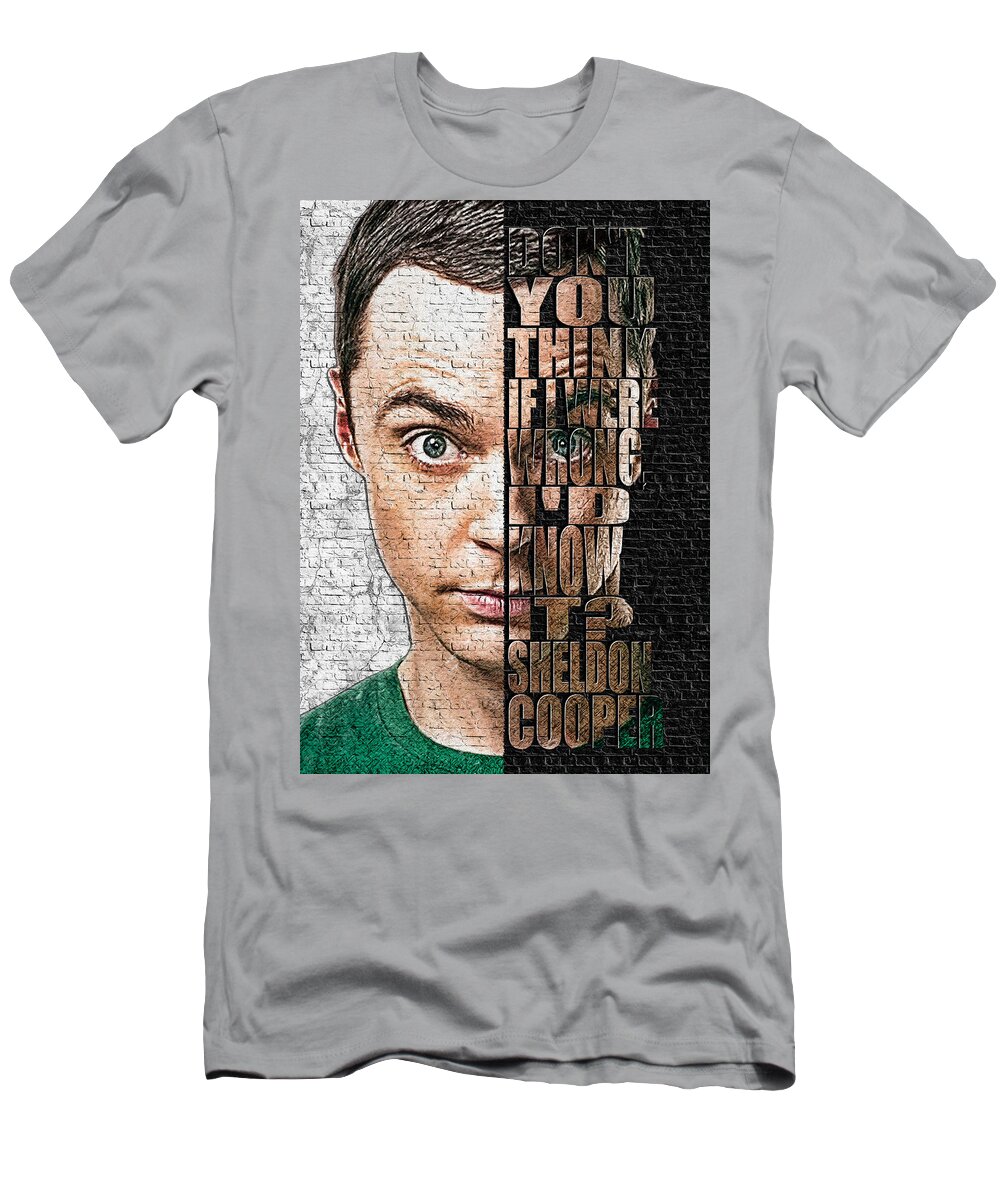 Sheldon T-Shirt for Sale by Zdenek Moravek