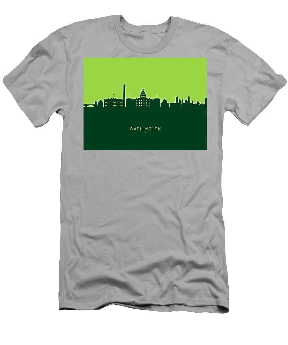 Washington T-Shirt featuring the photograph Washington DC Skyline #43 by Michael Tompsett