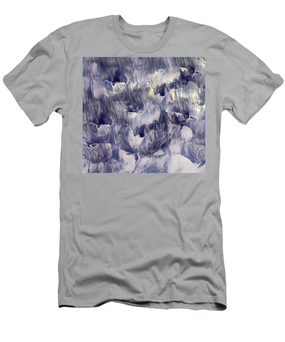 Petals T-Shirt featuring the painting A Plethora Of Light On Petals by Lisa Kaiser