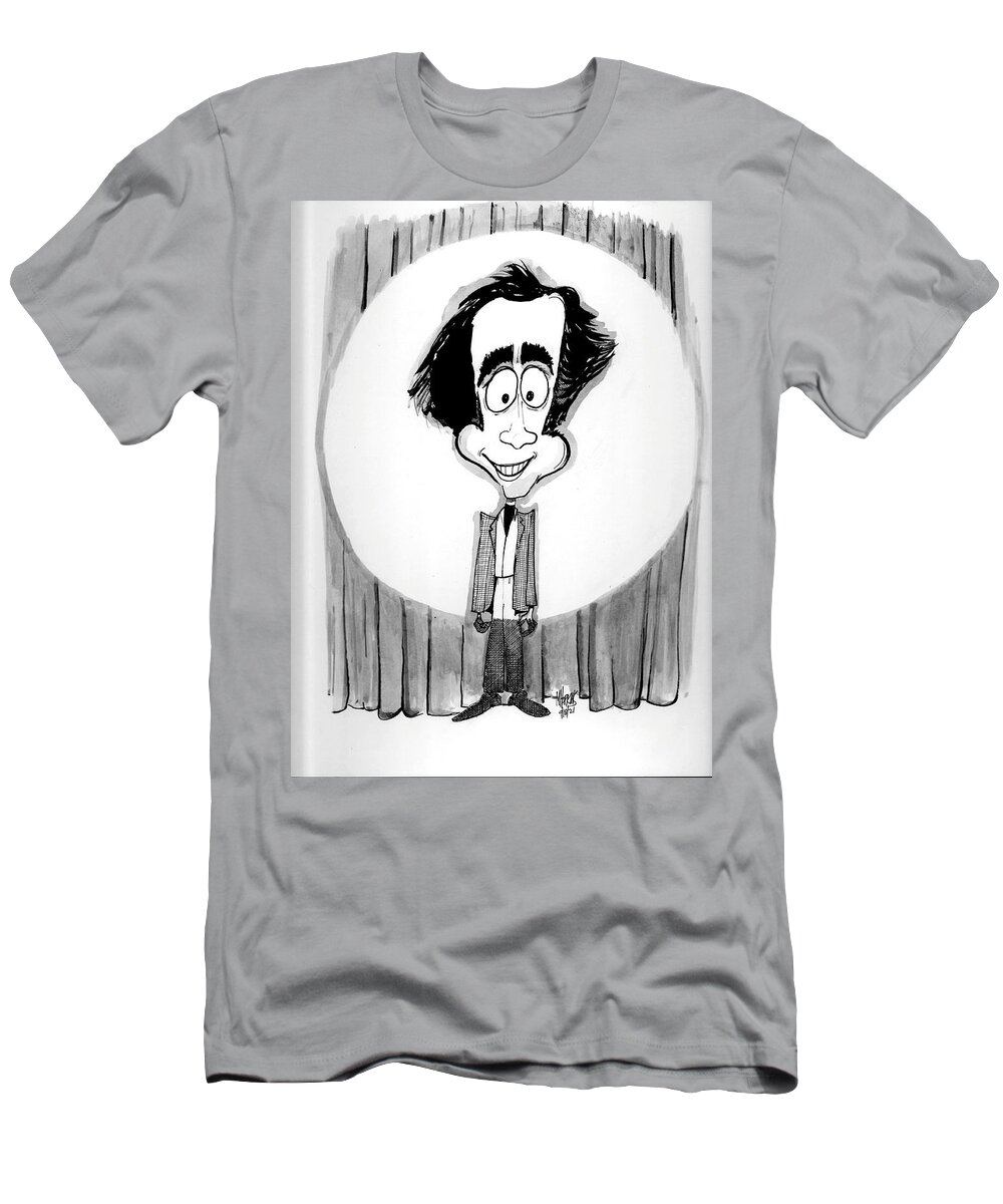 Andy T-Shirt featuring the drawing Andy by Michael Hopkins