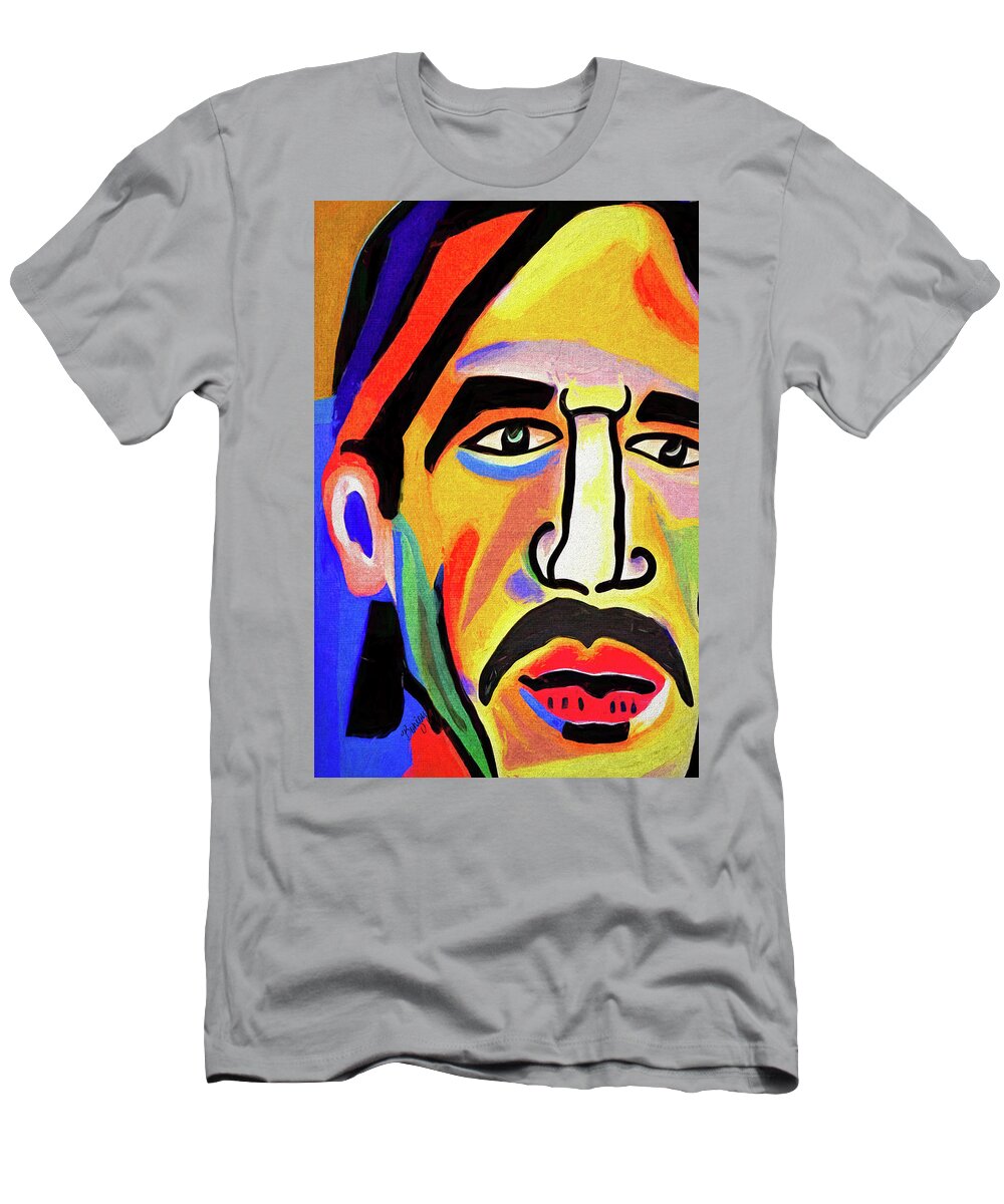 Anthony T-Shirt featuring the digital art Anthony Kiedis by Bonny Puckett