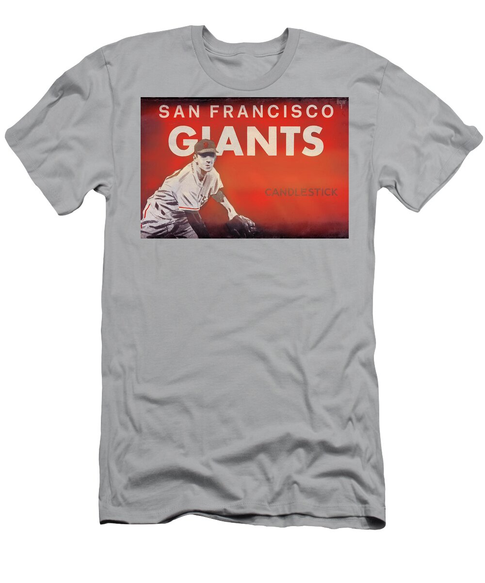 Vintage San Francisco Giants Candlestick Park Art T-Shirt