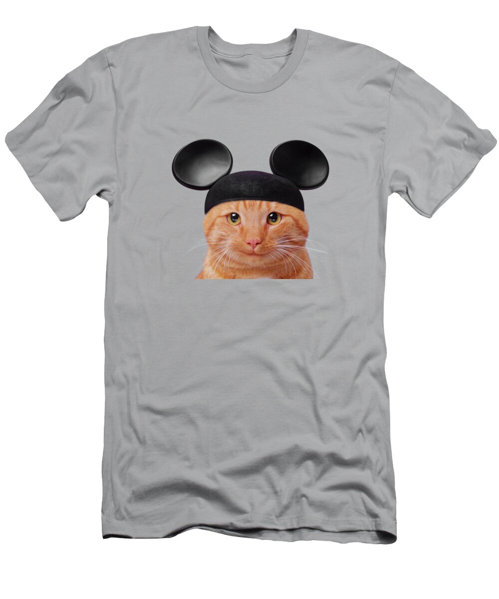 Mickey Cat T-Shirt by John Lund - Pixels