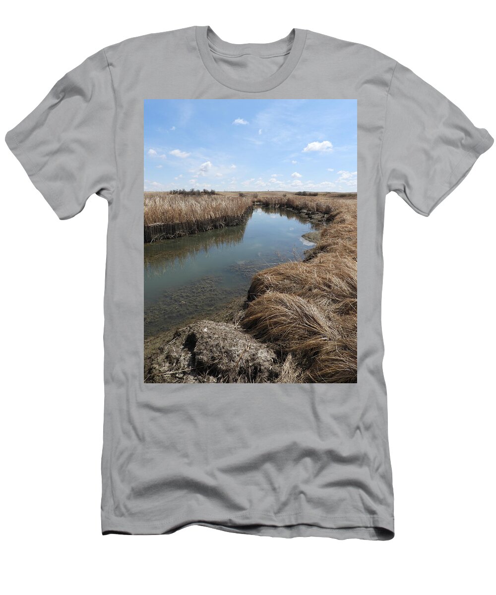 Creek T-Shirt featuring the photograph Ash Creek by Amanda R Wright