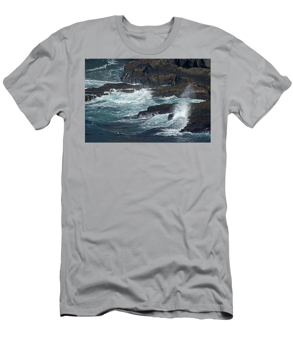 Ocean T-Shirt featuring the photograph Avalon Peninsula by CR Courson