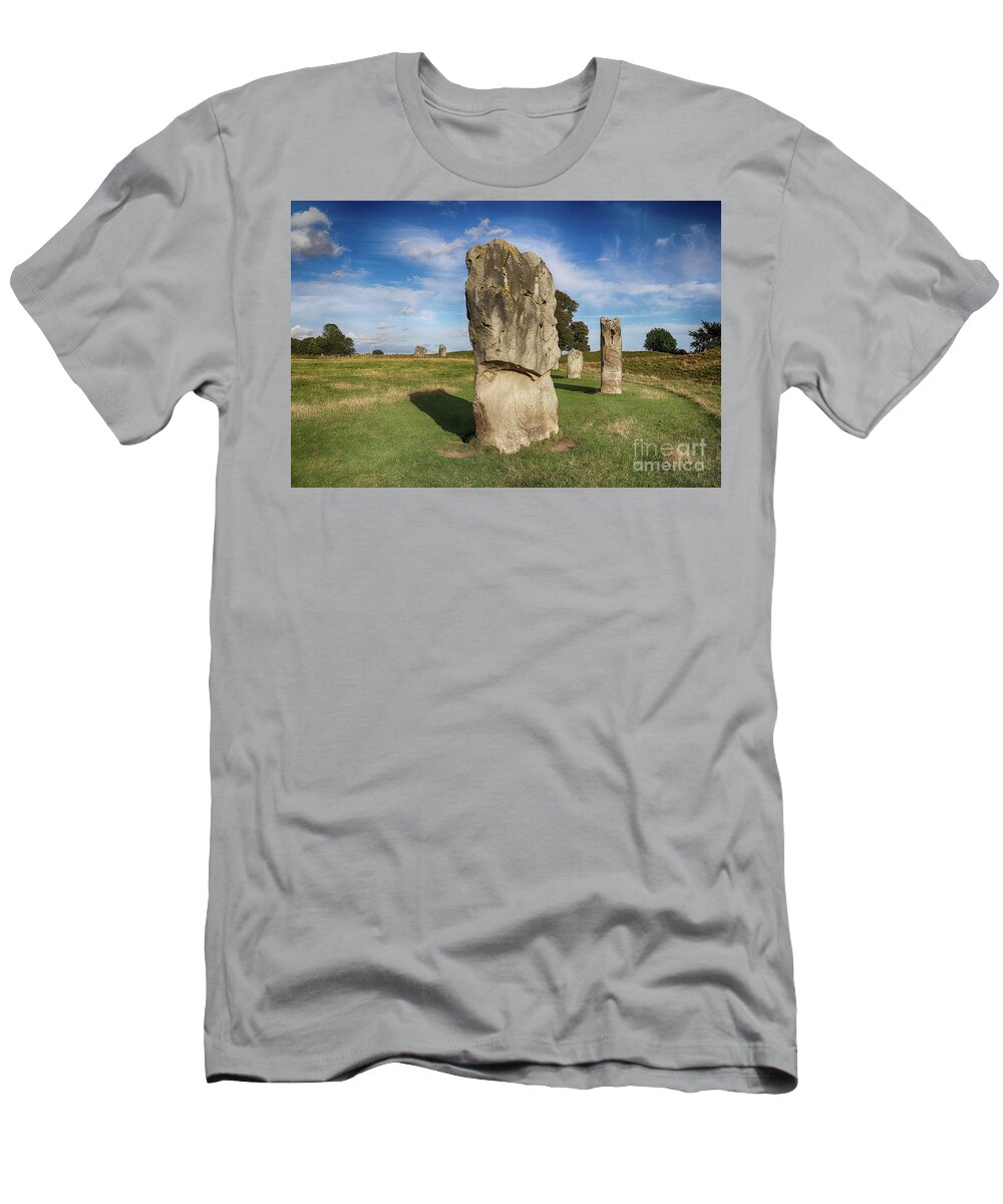 Avebury T-Shirt featuring the photograph Avebury Monument by Teresa Zieba