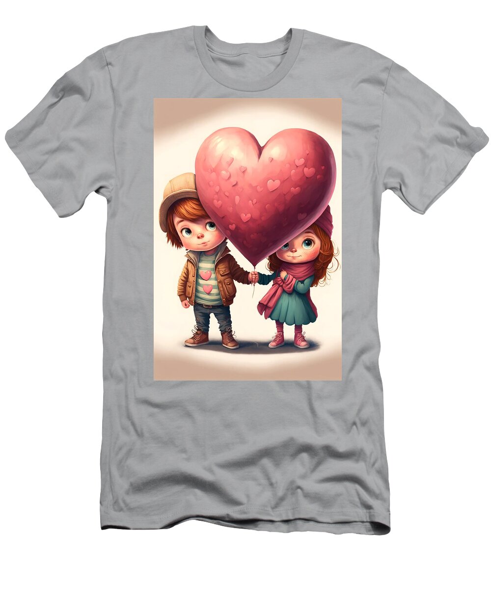 Be My Valentine T-Shirt featuring the photograph Be my Valentine 3 by Lilia S