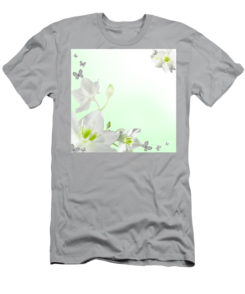 Beautiful Flowers T-Shirt featuring the photograph Beautiful flowers by Boon Mee