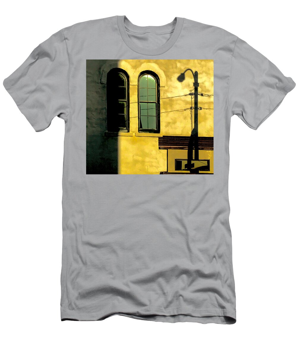 Windows T-Shirt featuring the photograph Bloomington Windows 4 by Eileen Backman