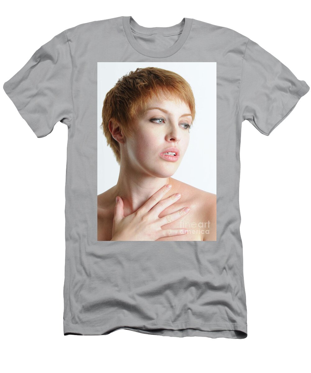 Girl T-Shirt featuring the photograph Breaking Heart by Robert WK Clark