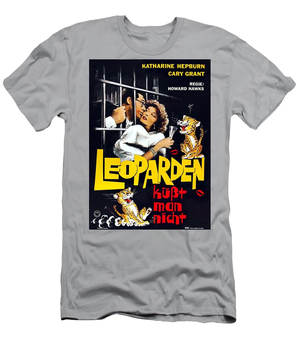 Synopsis T-Shirt featuring the mixed media ''Bringing Up Baby'', 1938 -g by Movie World Posters