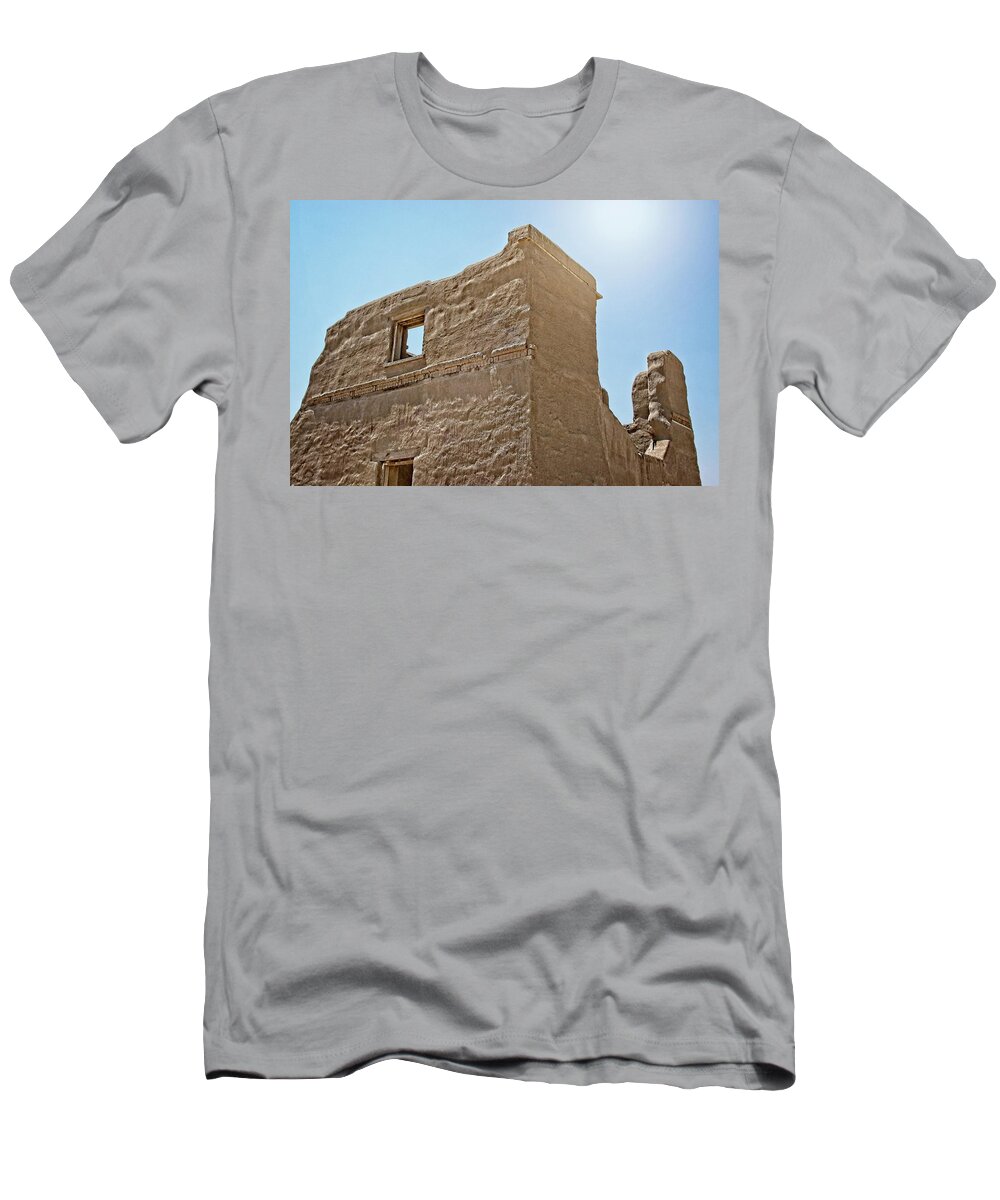 Abandoned T-Shirt featuring the photograph Broken Walls by David Desautel