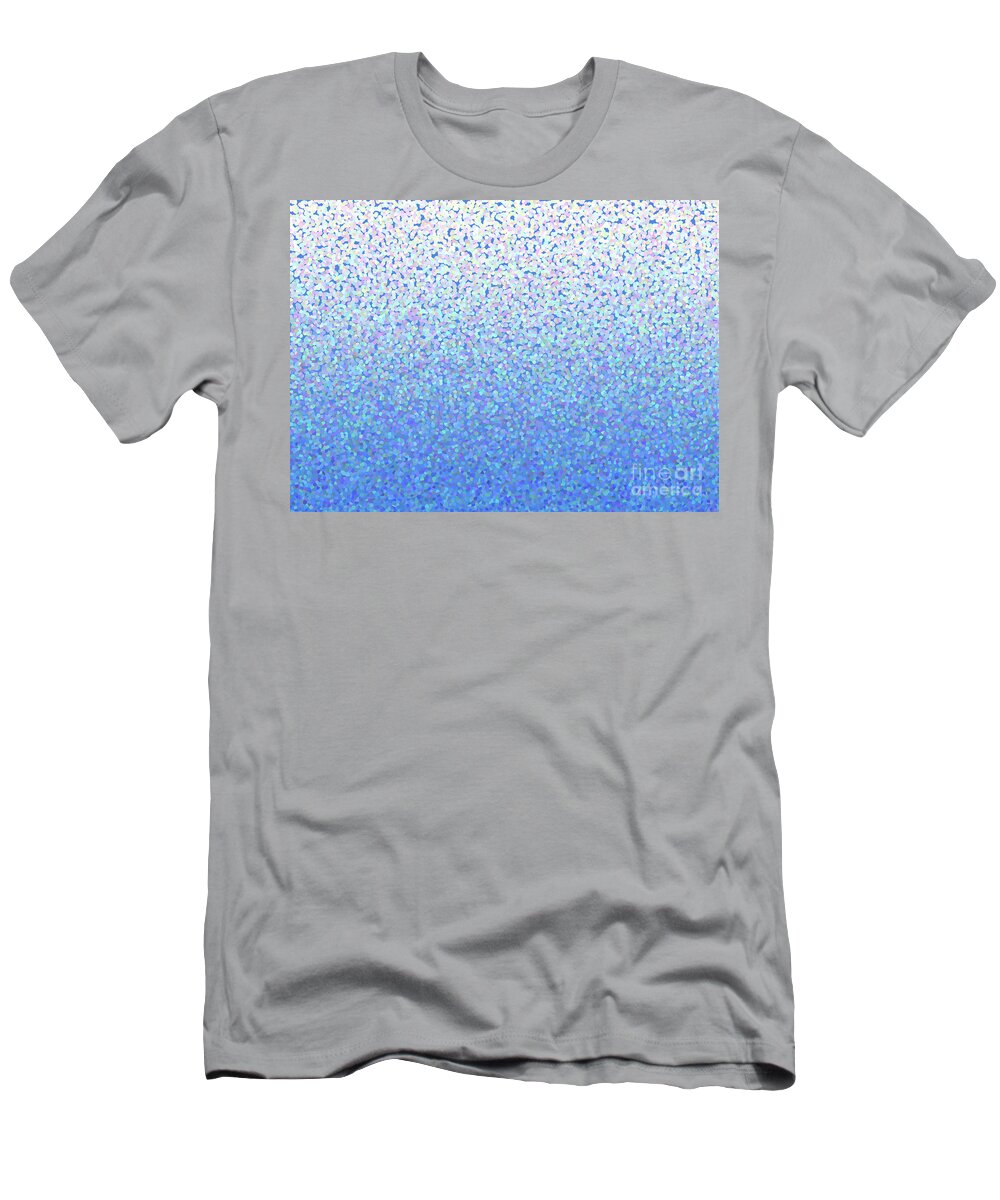  T-Shirt featuring the digital art Bubbles by Audrey Peaty