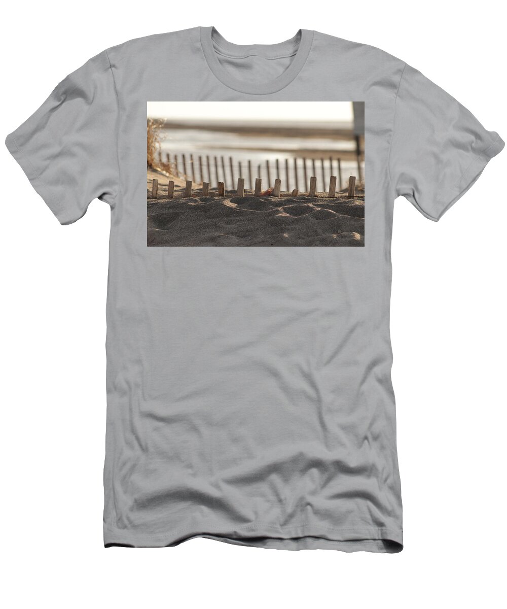 Dune T-Shirt featuring the photograph Buried in the Sand by Bruce Patrick Smith