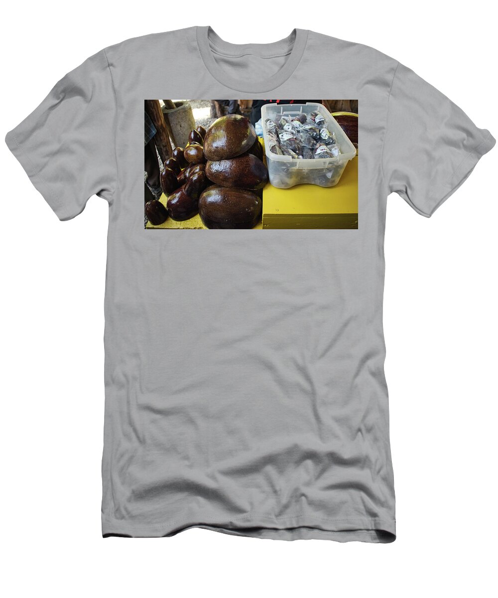 Food T-Shirt featuring the photograph Cacao Bowls by Portia Olaughlin