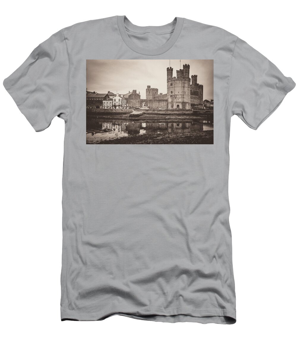 Caernarfon Castle T-Shirt featuring the photograph Caernarfon Castle by Rob Hemphill