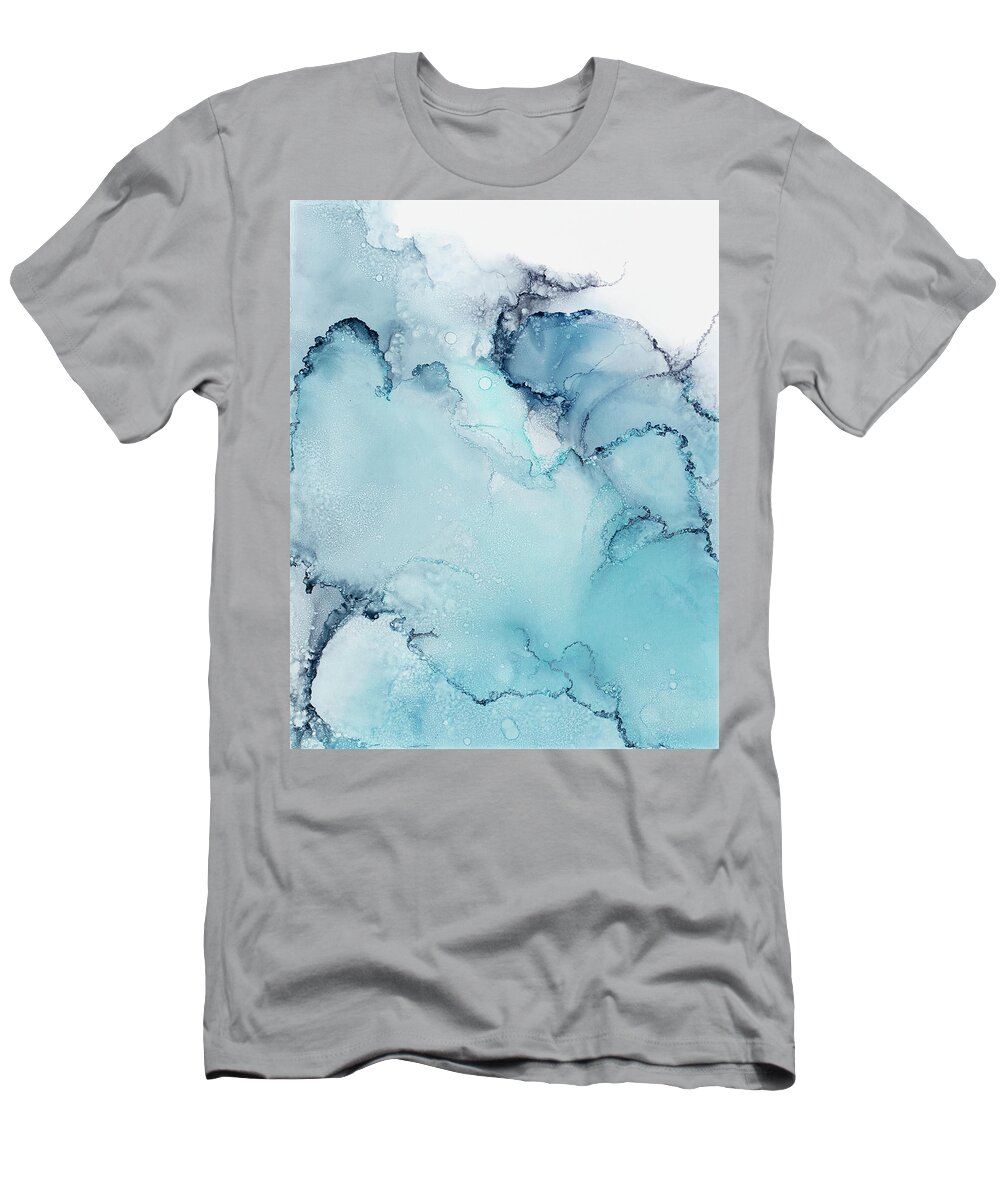 Water T-Shirt featuring the painting Capri by Tamara Nelson