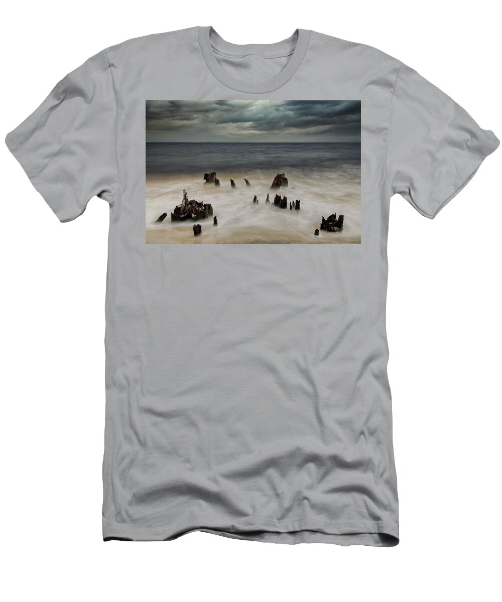 Jon Glaser T-Shirt featuring the photograph Carabelle Clouds of Florida by Jon Glaser
