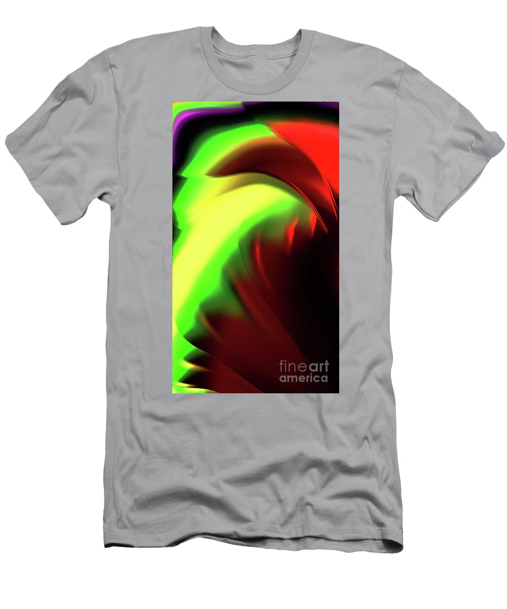  T-Shirt featuring the digital art Carousel by Glenn Hernandez