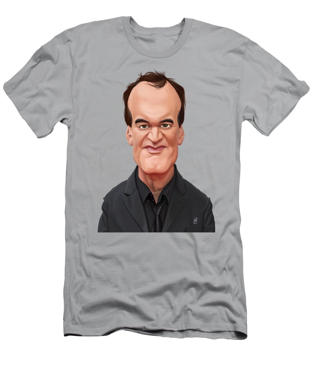 Celebrity Sunday Quentin Tarantino T Shirt For Sale By Rob Snow
