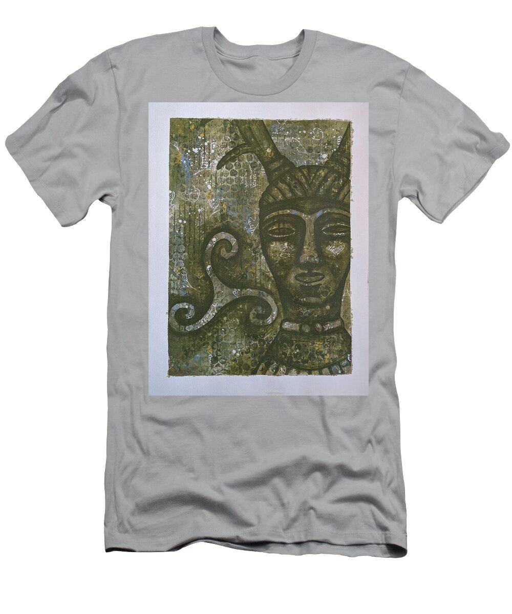 Celt T-Shirt featuring the painting Celt by Lisa Mutch