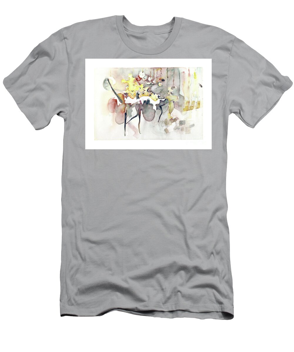 Can-can Dance T-Shirt featuring the painting Cici by Cherie Salerno