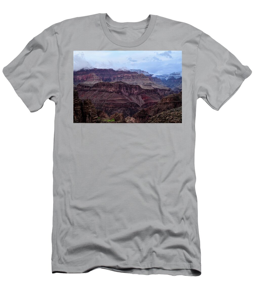 Clearing Storm T-Shirt featuring the photograph Clearing Storm - Grand Canyon National Park, USA by Amazing Action Photo Video