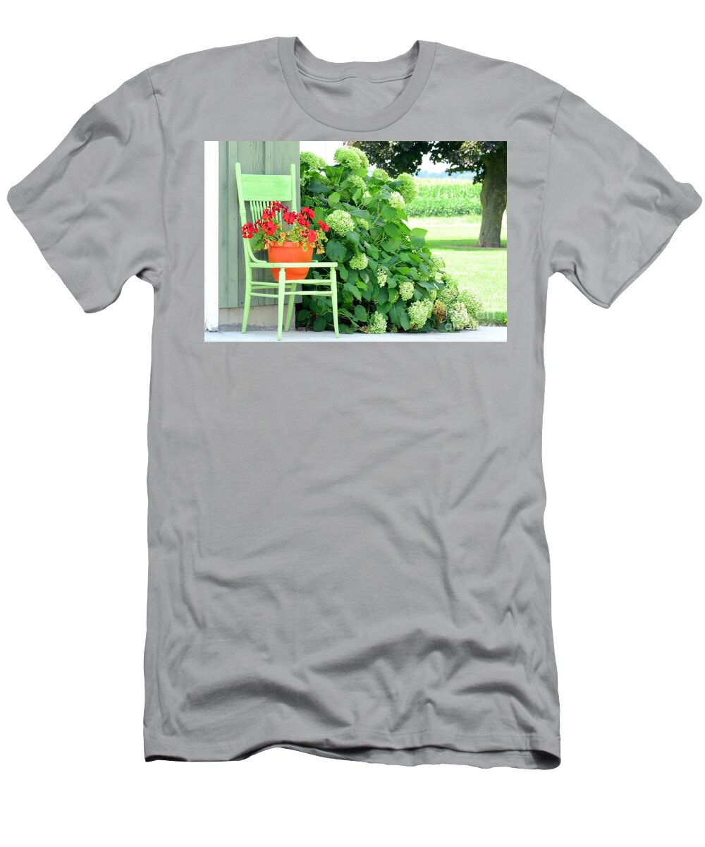 Country Life Living T-Shirt featuring the photograph Country life by Action
