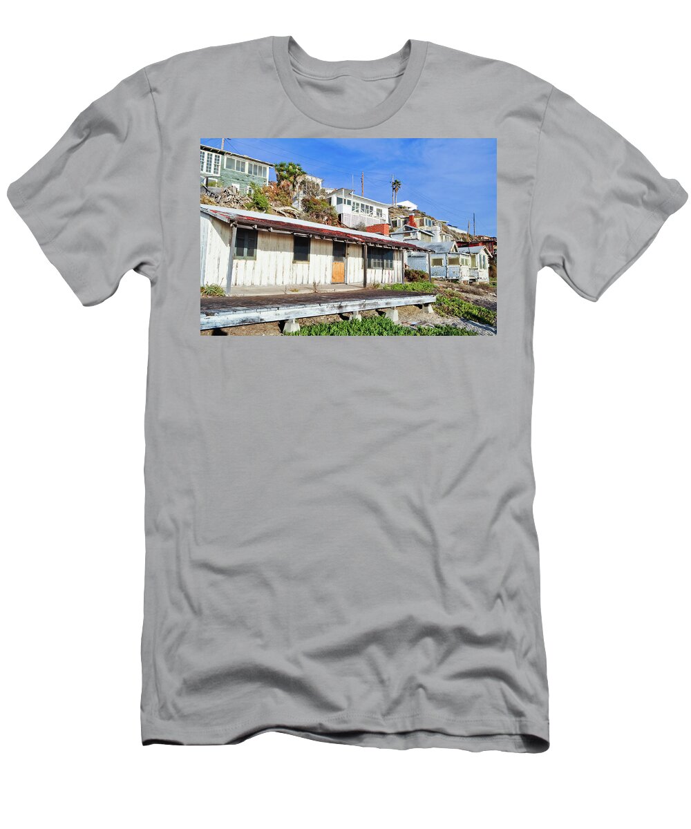 Crystal Cove State Park T-Shirt featuring the photograph Crystal Cove Cottages by Kyle Hanson